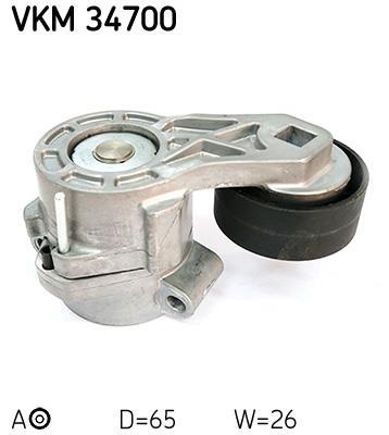 Polea tensora, correa auxiliar servicios SKF ref. VKM 34700
